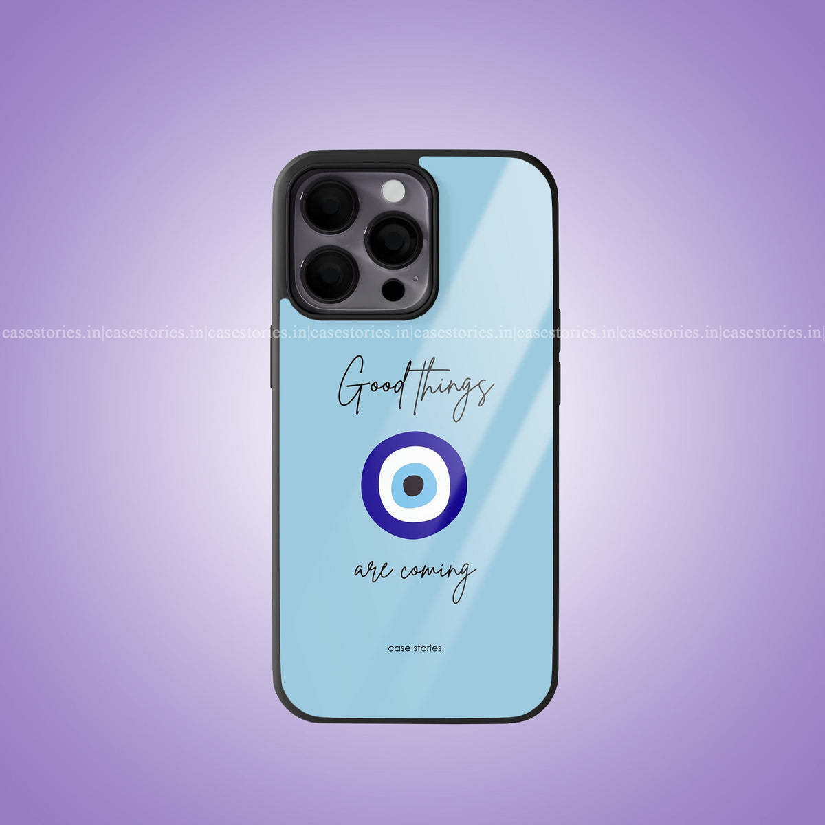 Good Things Are Coming Premium Glossy Phone Case