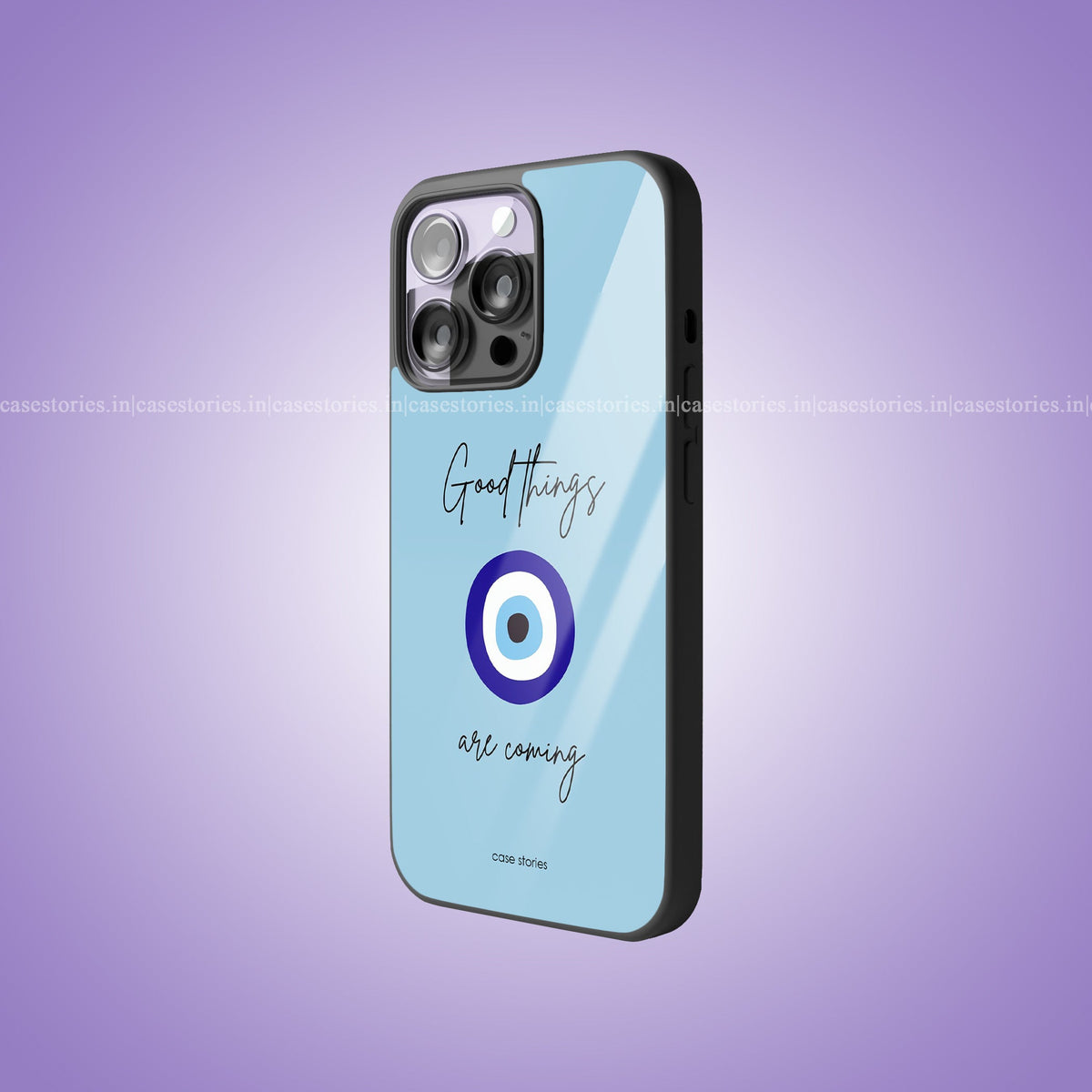 Good Things Are Coming Premium Glossy Phone Case