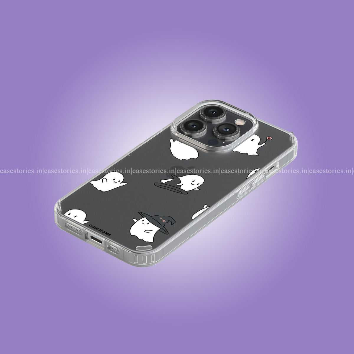 Happy Haunts Clear Soft Case