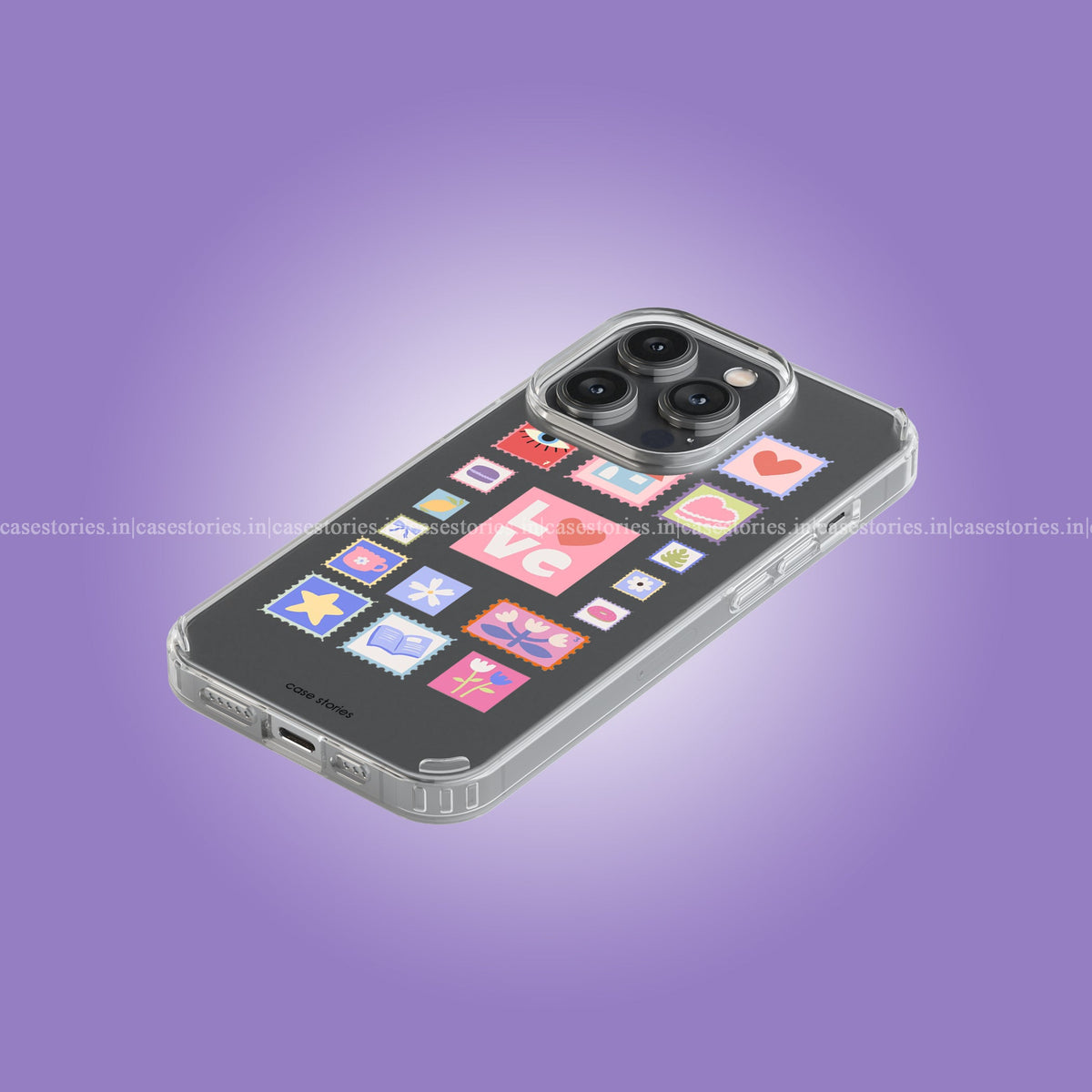 HeartGlaze Clear Soft Case