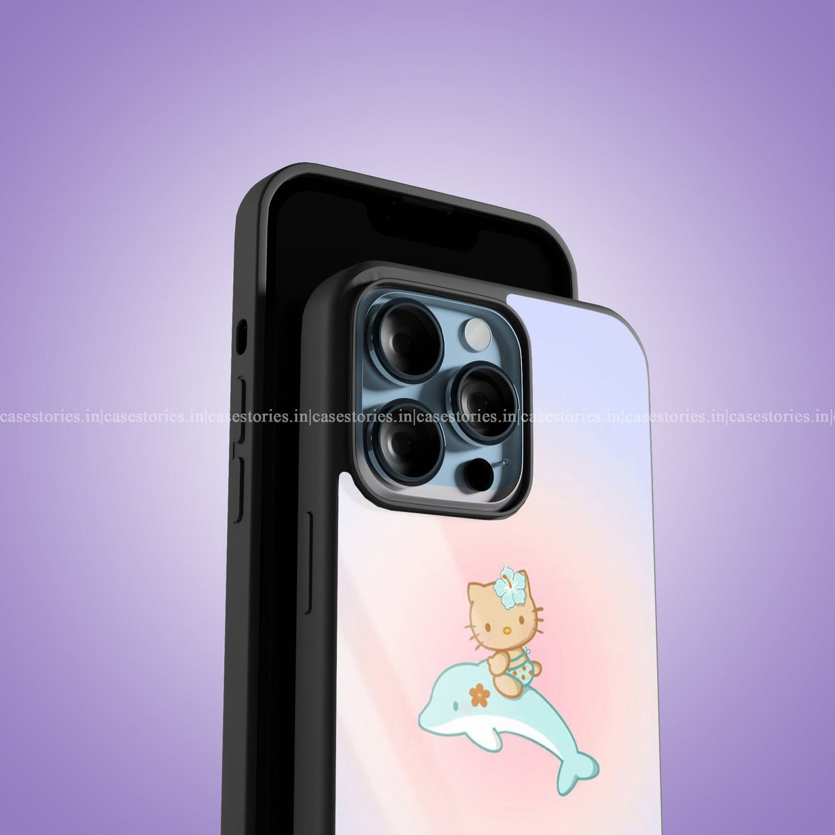 Hello Kitty Dolphin Premium Glossy Phone Case