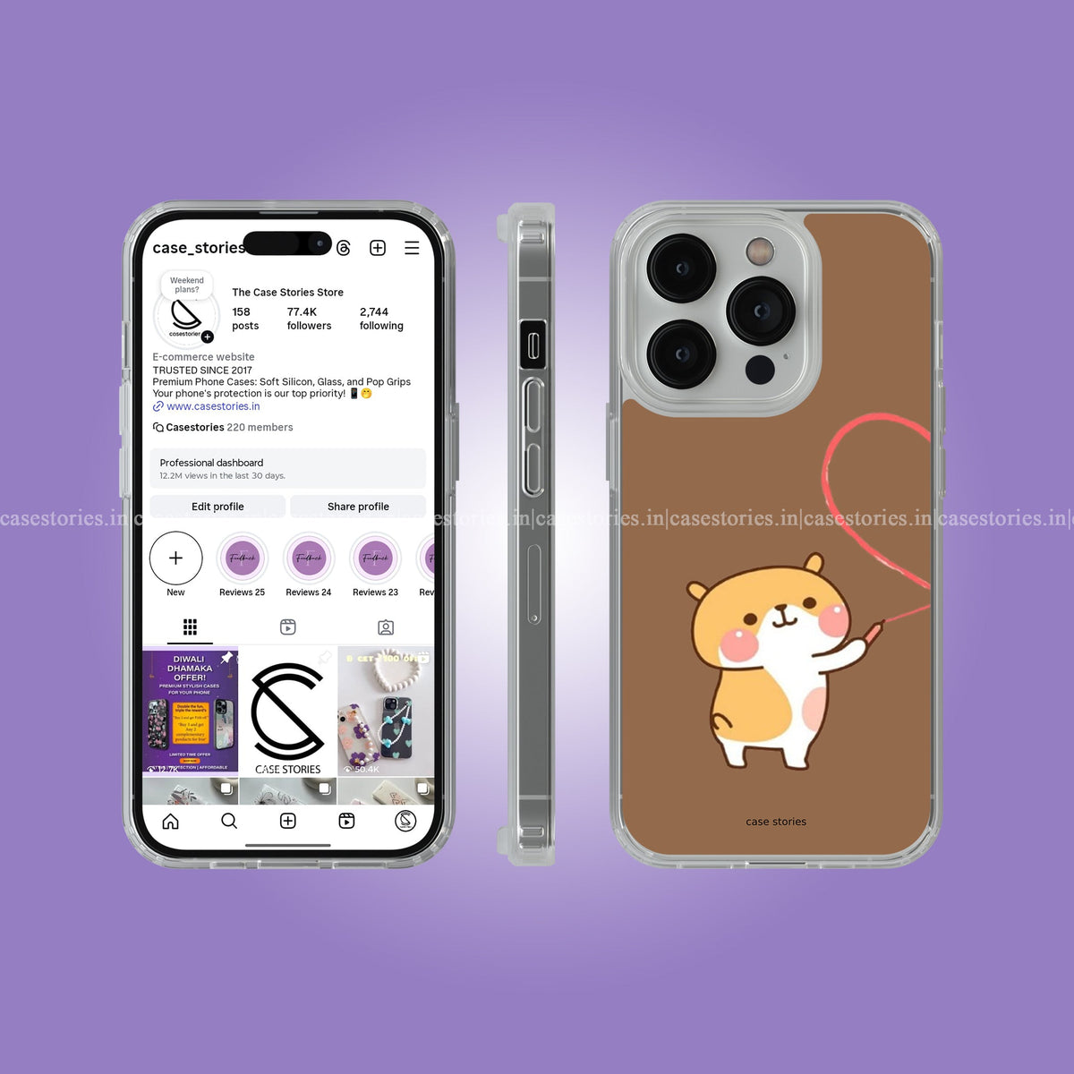 Her Catboy Couple Soft Case