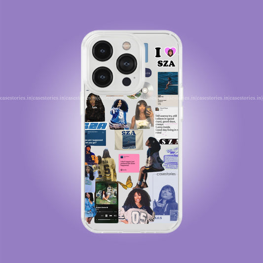 I Love Sza Clear Soft Case