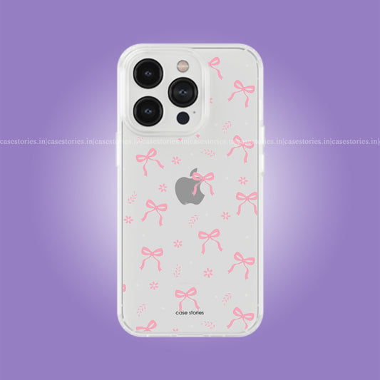 MiniBloom Bow Clear Soft Case