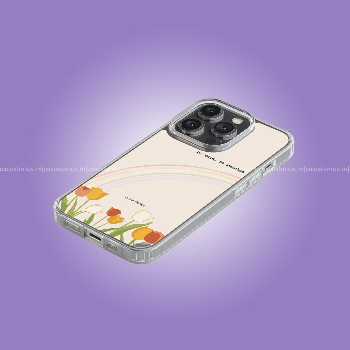 No Rain No Rainbow Soft Case