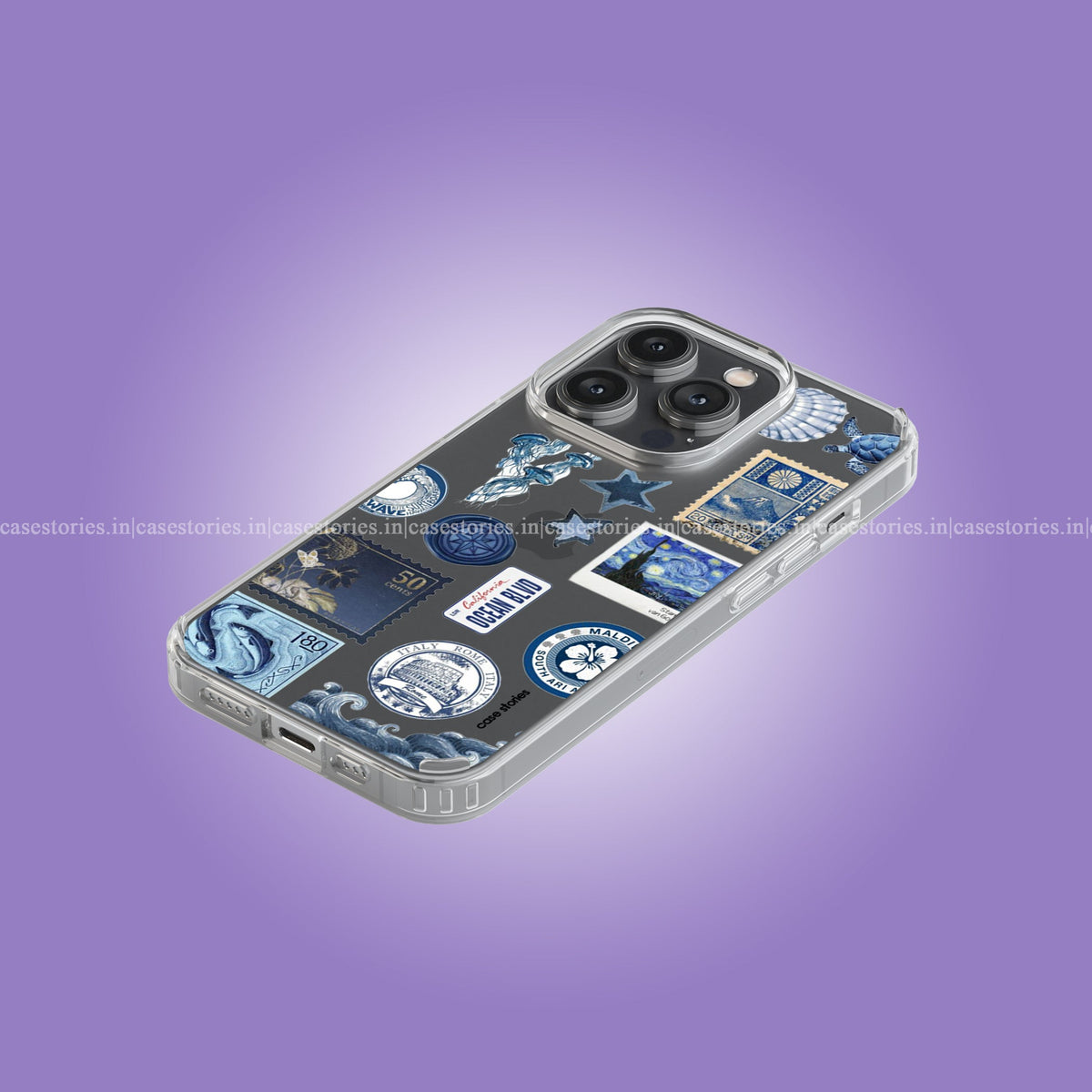 Ocean Whisper Clear Soft Case