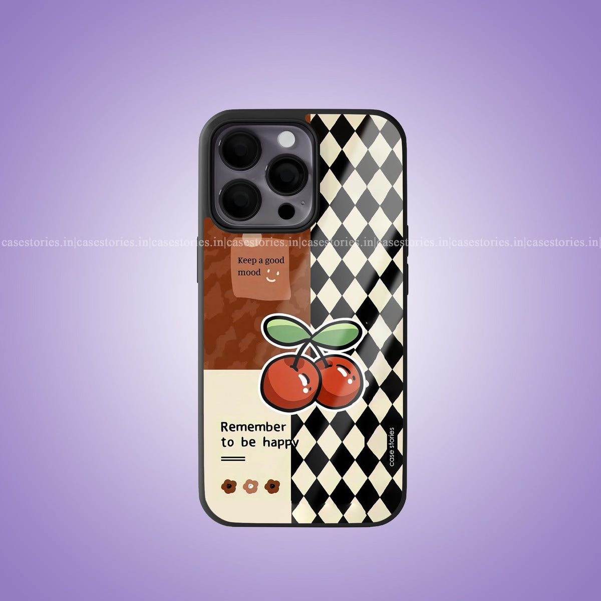 Remember To Be Happy Premium Glossy Phone Case