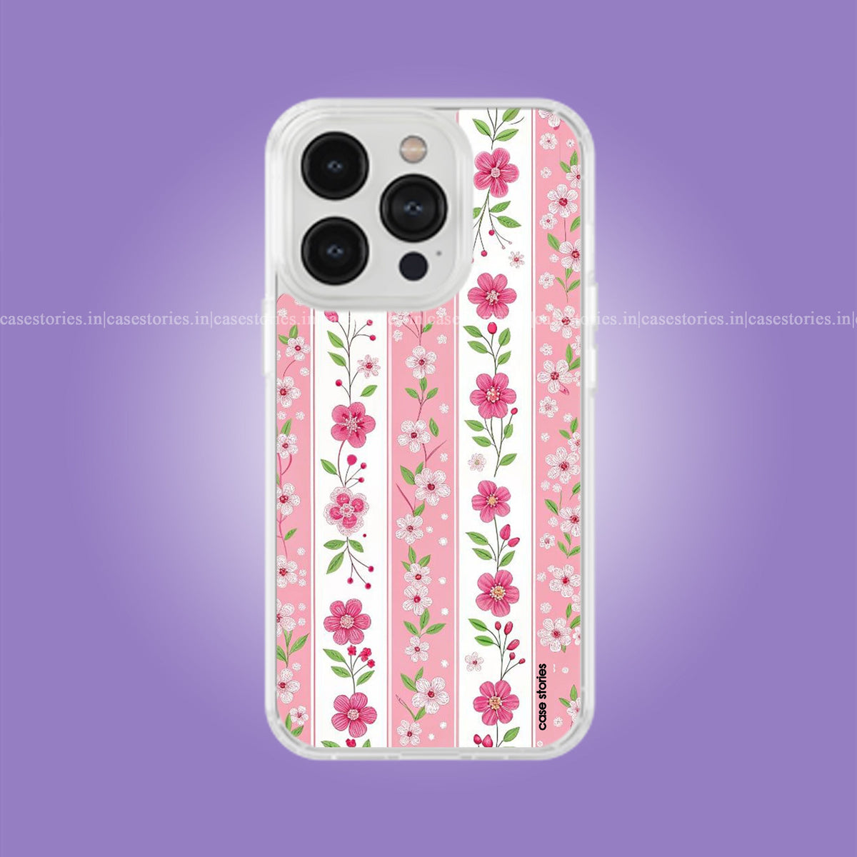 Rosy Garden Lines Soft Case