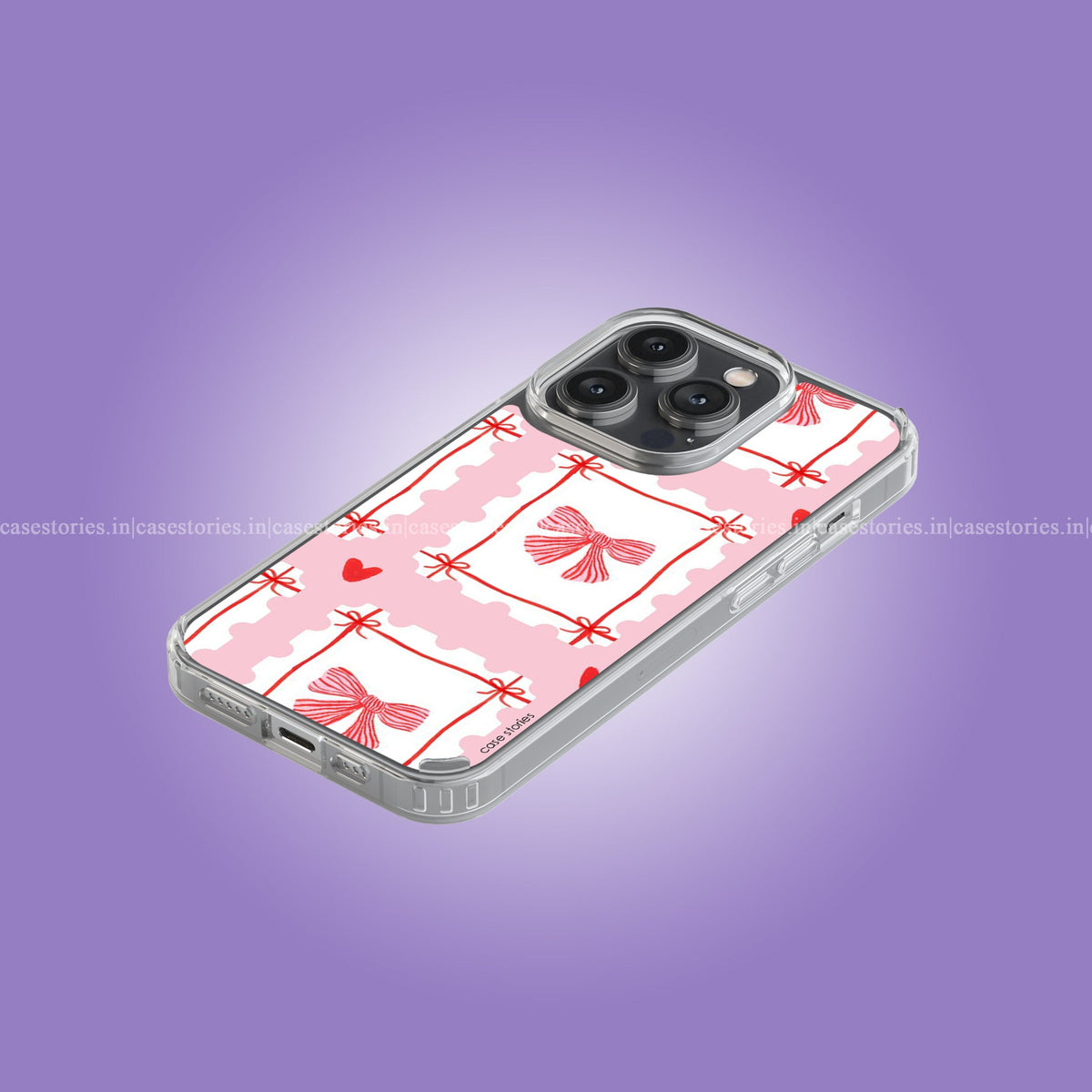 Rosy Ribbons Soft Case