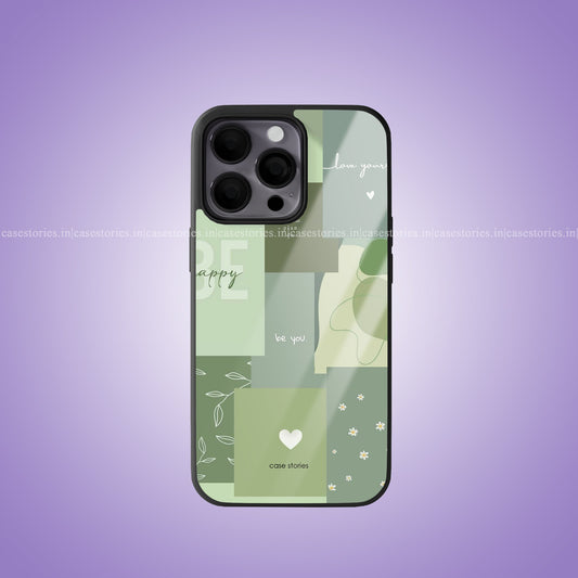 Sage Serenity Premium Glossy Phone Case