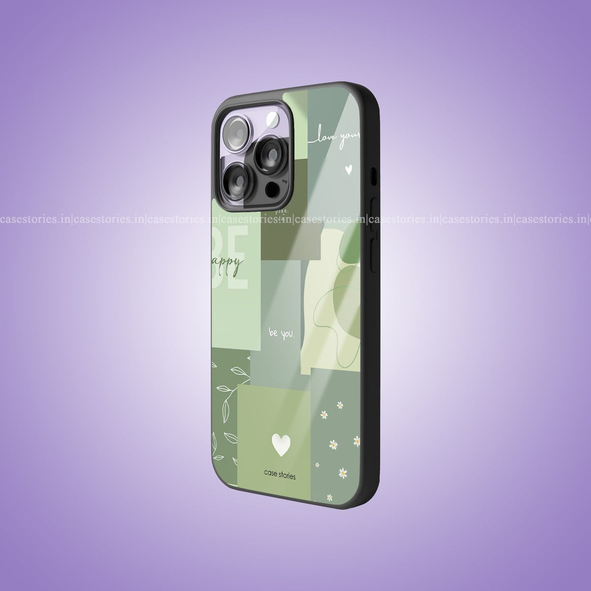 Sage Serenity Premium Glossy Phone Case