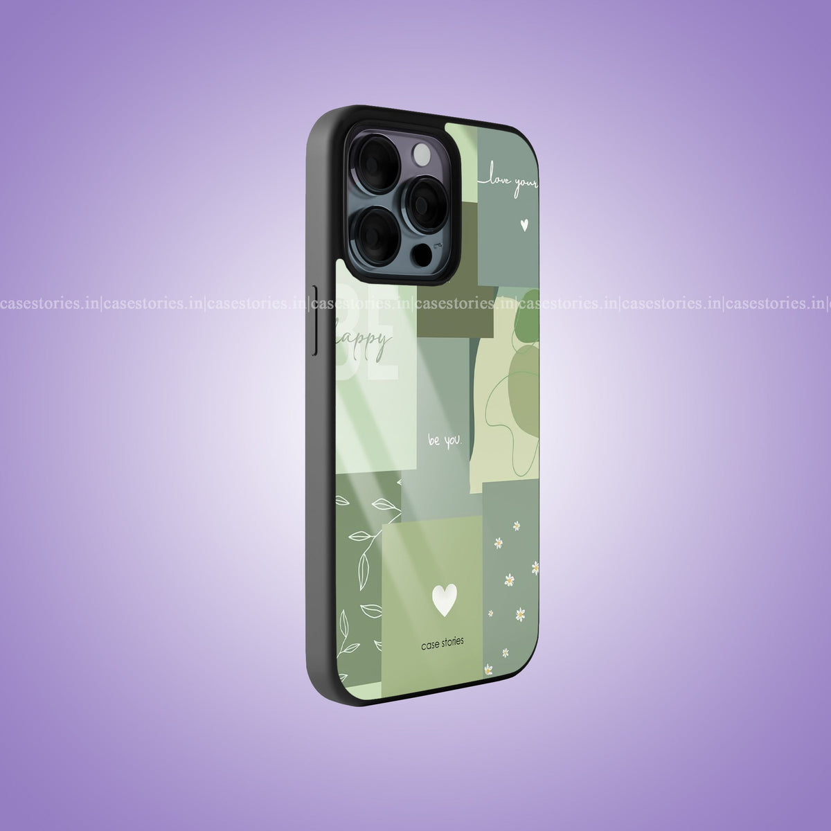 Sage Serenity Premium Glossy Phone Case