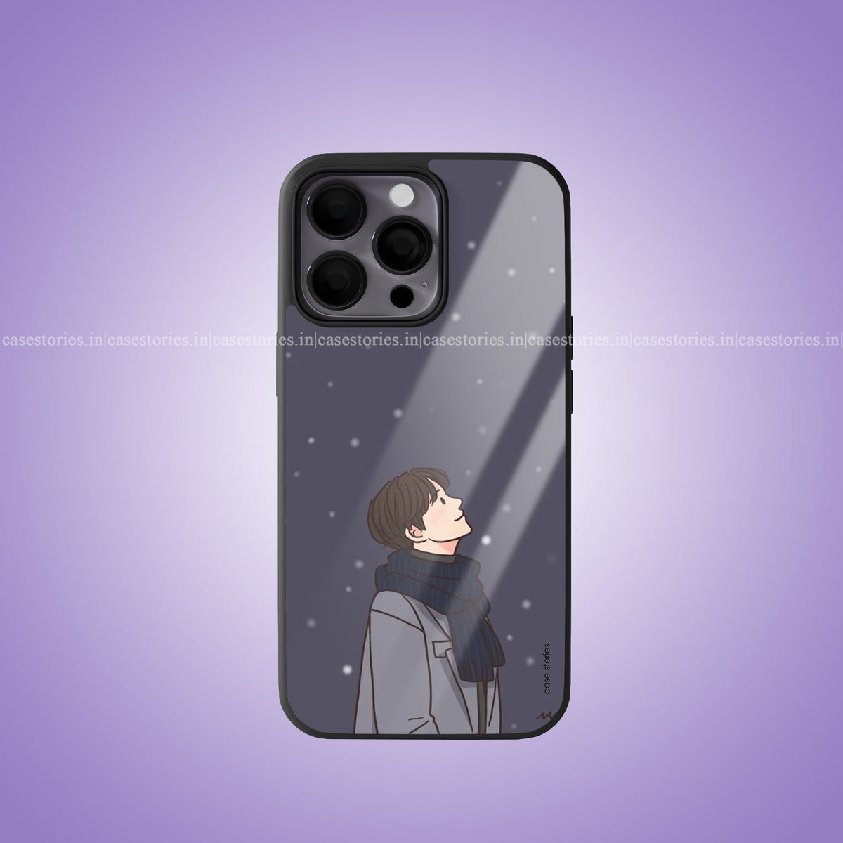 Snowfall Silence Premium Glossy Phone Cover