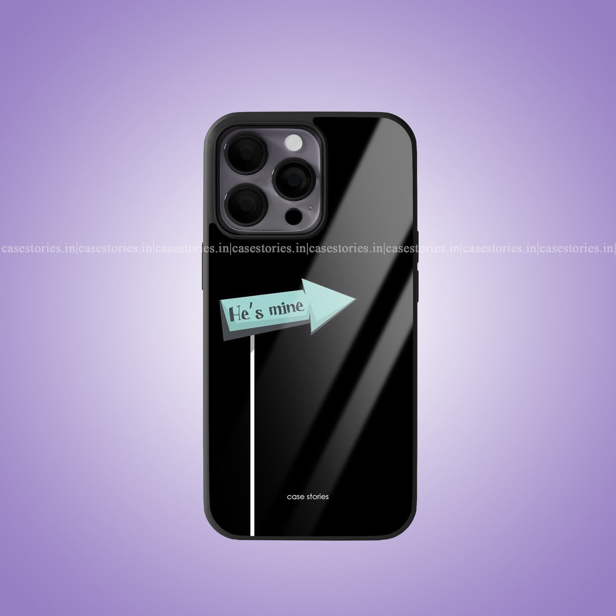 Taken By Him Premium Glossy Phone Case