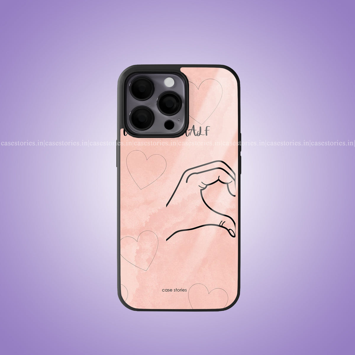 The First Half Premium Glossy Phone Cover
