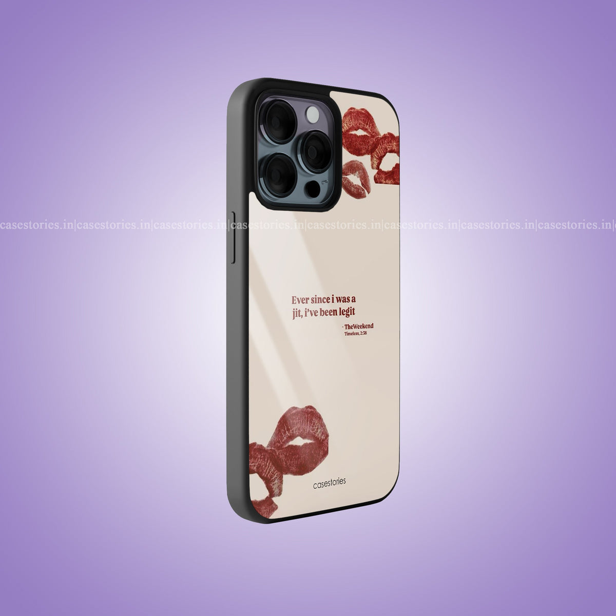 Timeless Kiss Premium Glossy Phone Case