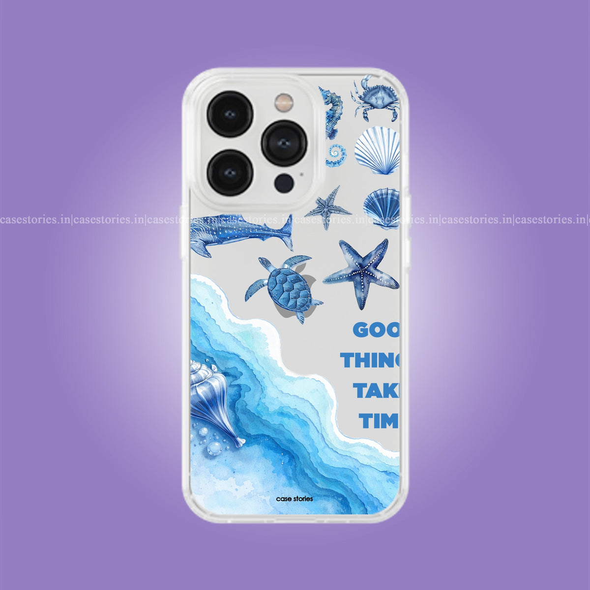 Wave After Wave Clear Soft Case