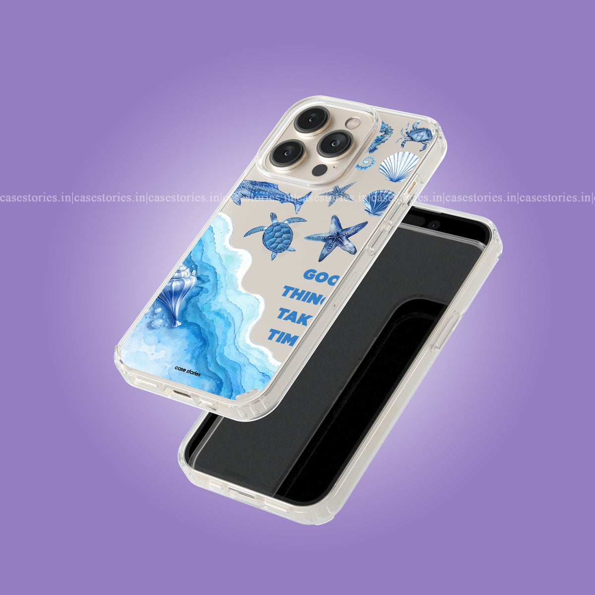 Wave After Wave Clear Soft Case
